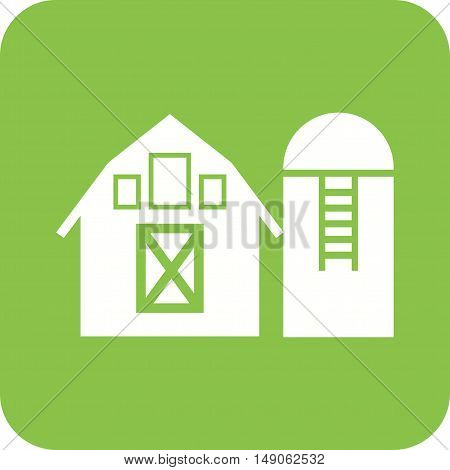 Silo, agriculture, grain icon vector image. Can also be used for farm. Suitable for web apps, mobile apps and print media.