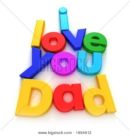 Ich liebe dich Papa