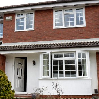 Georgian Windows front of house