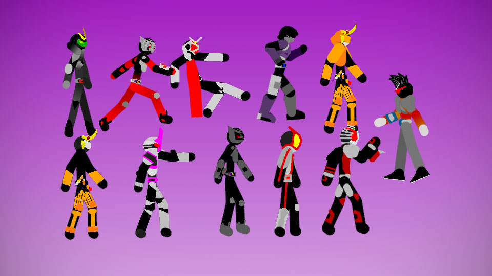 Kamen Rider Pack 3 | StickNodes.com