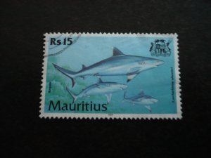 Stamps - Mauritius - Scott# 920 - Used Part Set of 1 Stamp