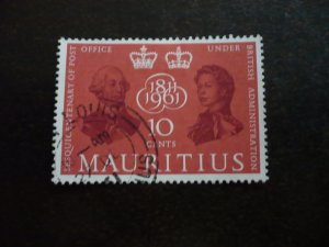 Stamps - Mauritius - Scott# 266 - Used Part Set of 1 Stamp