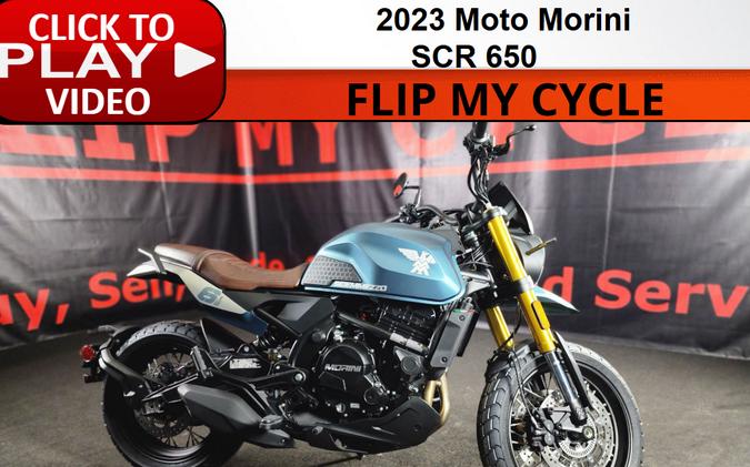 2023 Moto Morini SEIEMMEZZO SCR