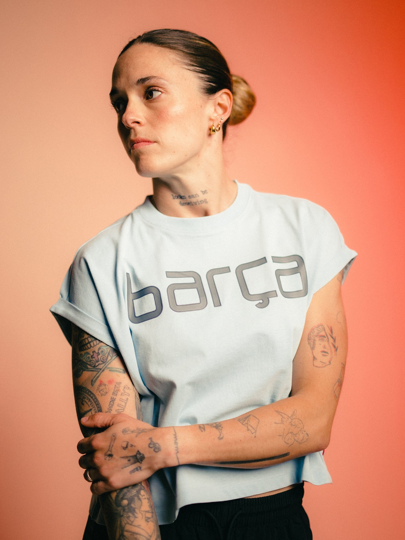 Camiseta azul Barça – Mujer