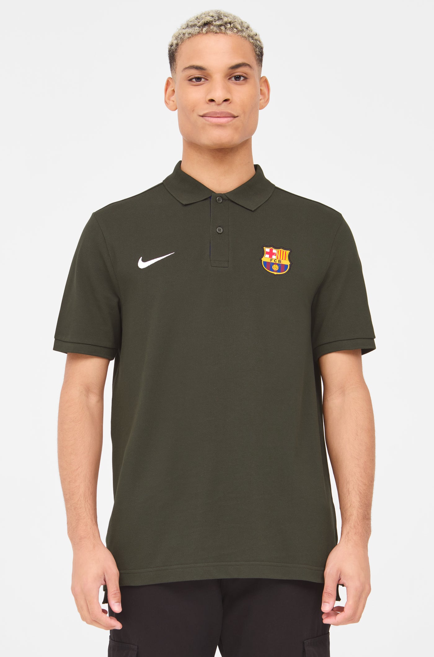 Polo escudo verde Barça Nike