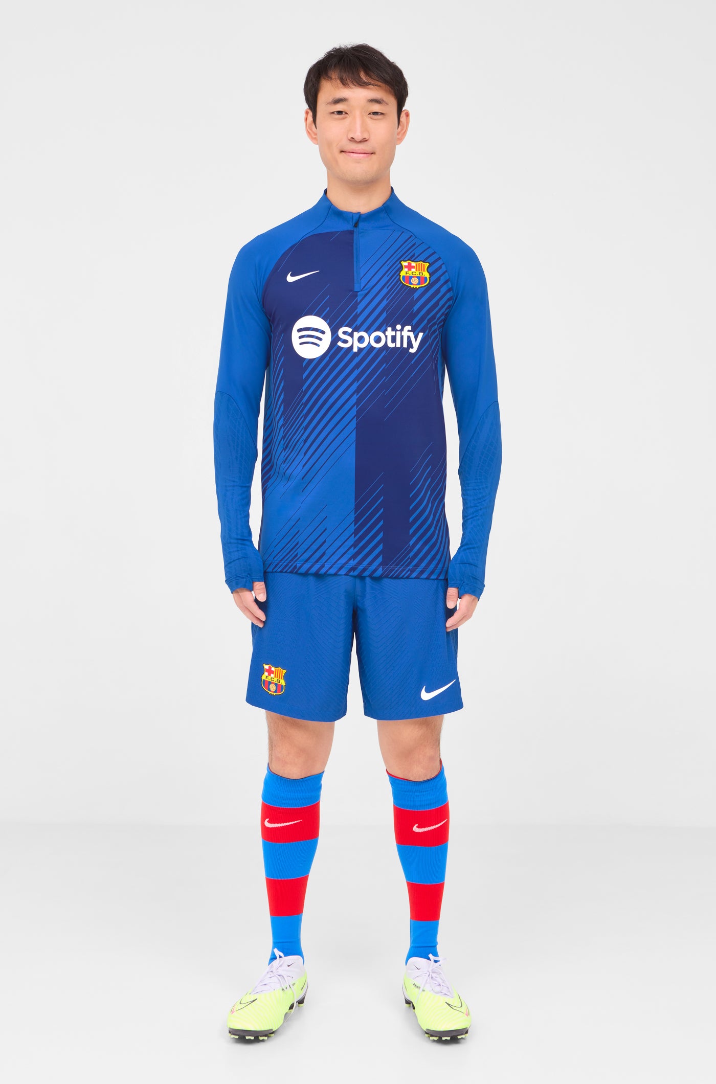 Sweat-Shirt Avant-Match FC Barcelone 23/24 – La Liga