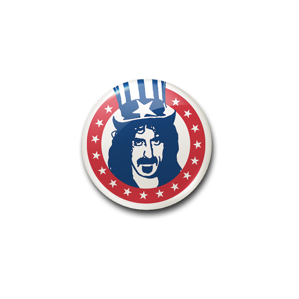 Zappa For President Button