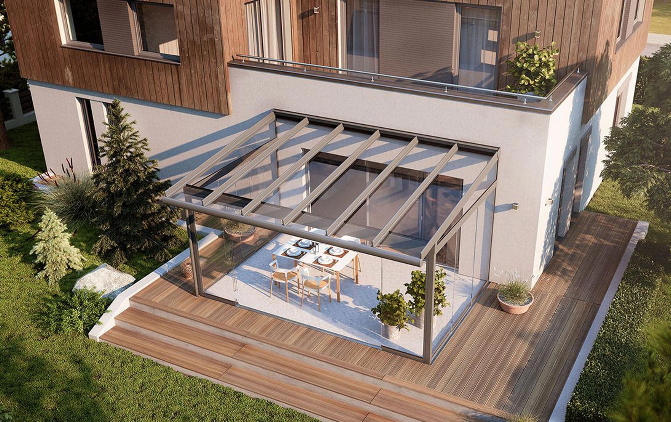 Patio Roof Design - Photos