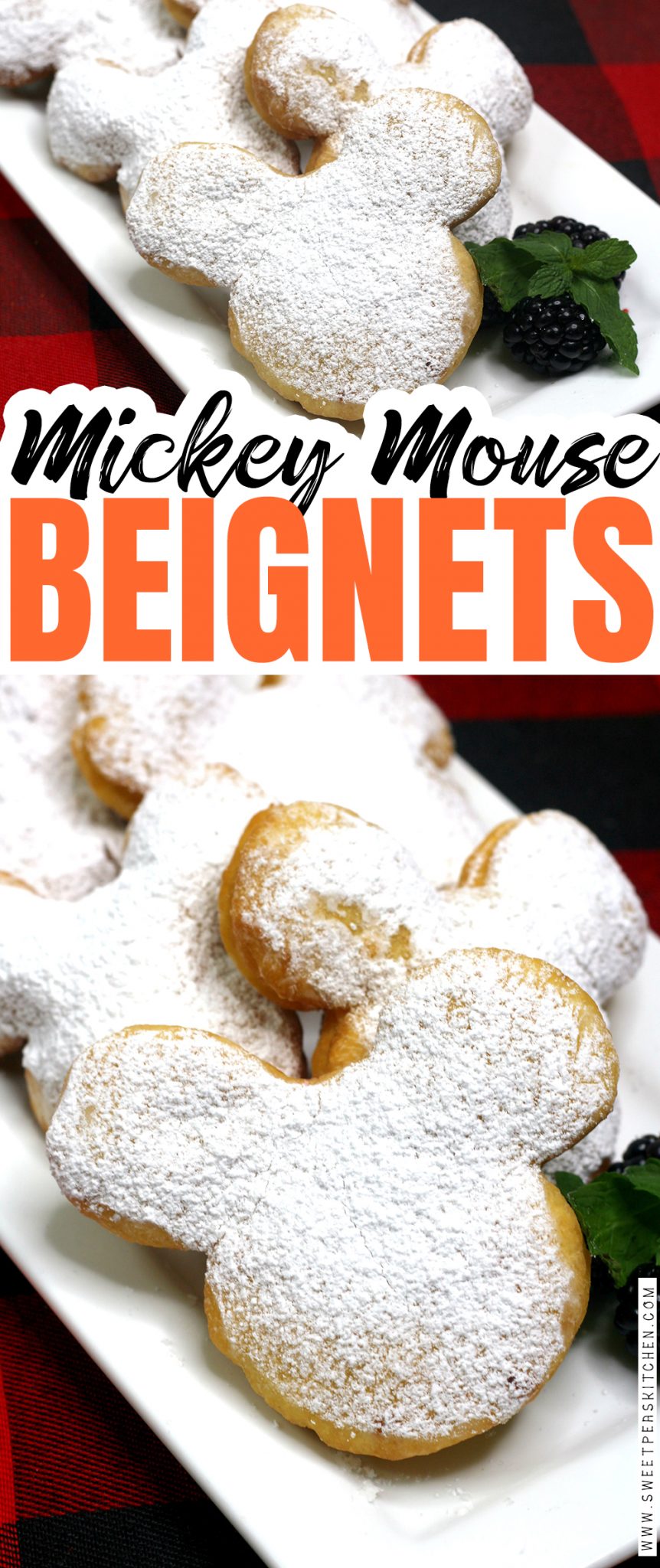 Mickey Mouse Beignets Recipe - Sweet Pea's Kitchen