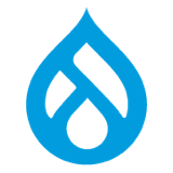 Logo of the Drupal project, which uses Symfony components