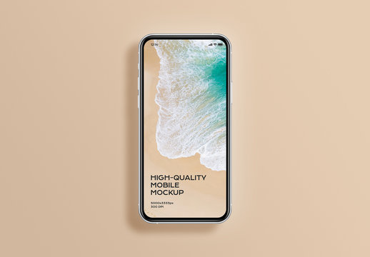 Simple Phone Mobile Device Mockup