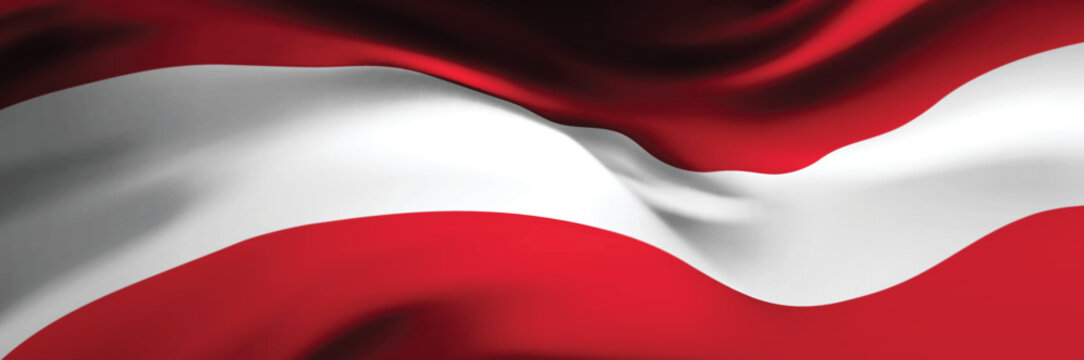 National flag of Austria. Country official symbol. Banner, background