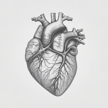 Real Heart Sketch Images – Browse 632 Stock Photos, Vectors, and Video ...