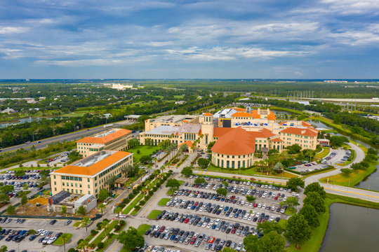 Aerial photo AdventHealth Celebration hospital medical center