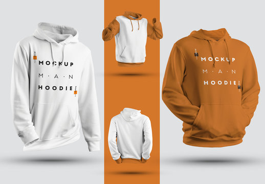 4 Hoodie Mockups