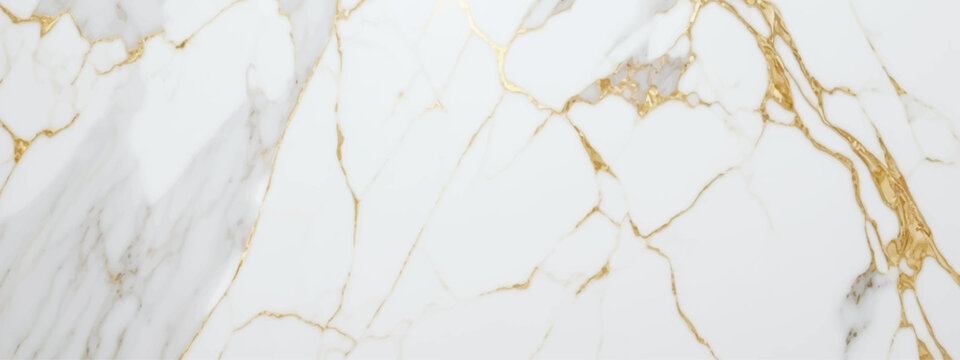 Gold marble Luxury background texture. Luxury White Gold Marble texture background vector. Panoramic Marbling texture background. white marble and gold pattern. 