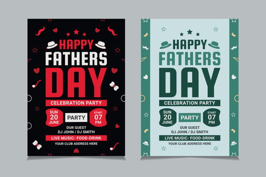 Father's Day Flyer Templates