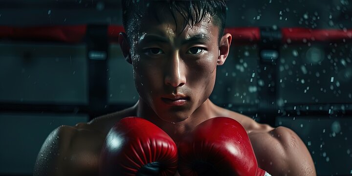 photo of male boxer, Team of country China