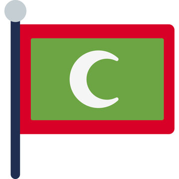 Maldives Flag Icon