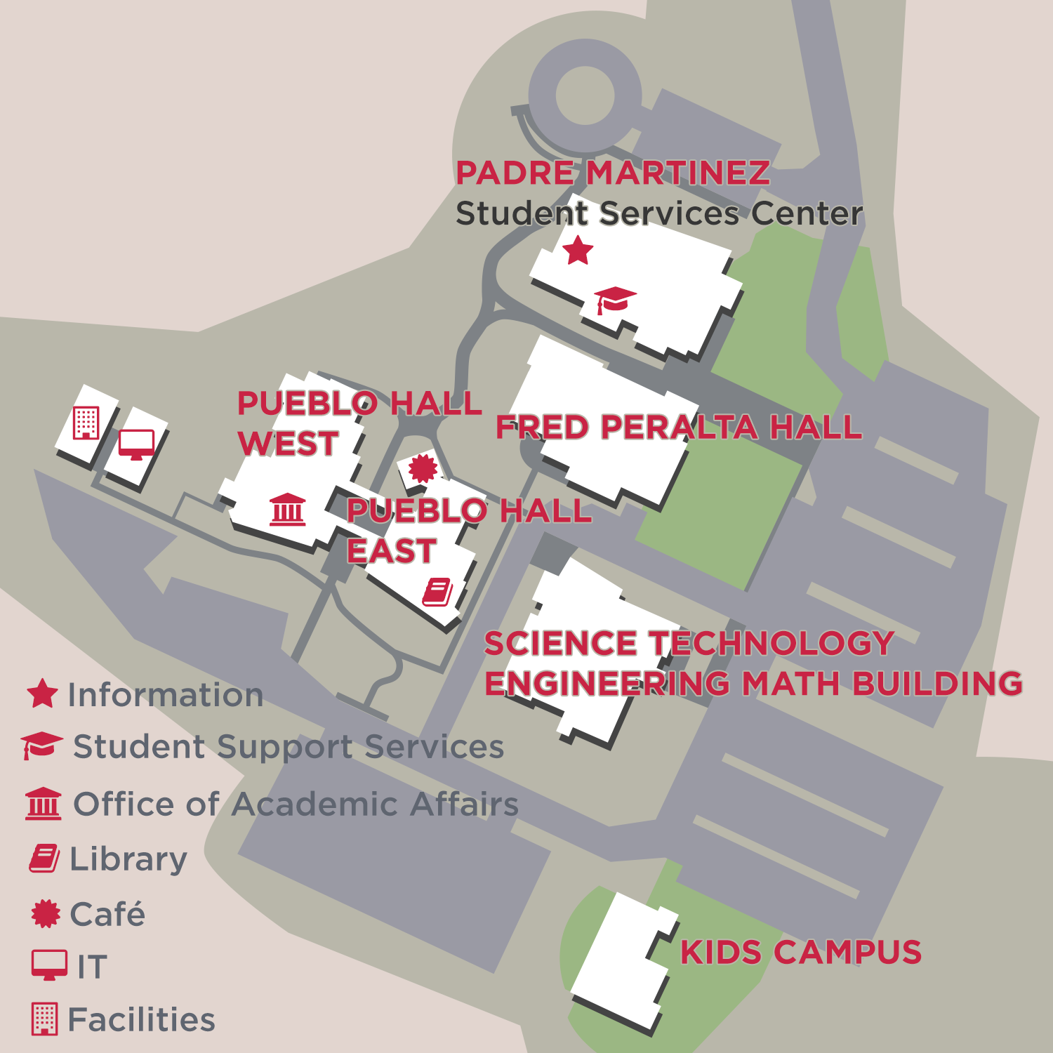 Unm Taos Campus Map