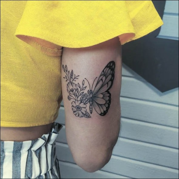 monarch butterfly tattoos