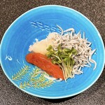 Fugu Seafood Sansen Yamanashikofu Ten - しらす明太