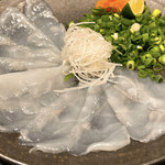 Fugu Seafood Sansen Yamanashikofu Ten - とらふぐてっさ