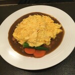 泉崎洋食 さぼらん亭 - オムカレー　承前