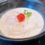 つる兵衛 - 明太子クリームうどん