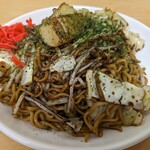 Yakisoba Takoyaki Happy - 具はポテト・キャベツ・モヤシ♪