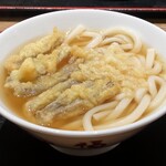 大福うどん - ごぼう天うどん