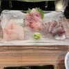 地魚料理・鮨 佐々木 - 料理写真:シロアマダイ昆布締め、活けイサキ、アジ