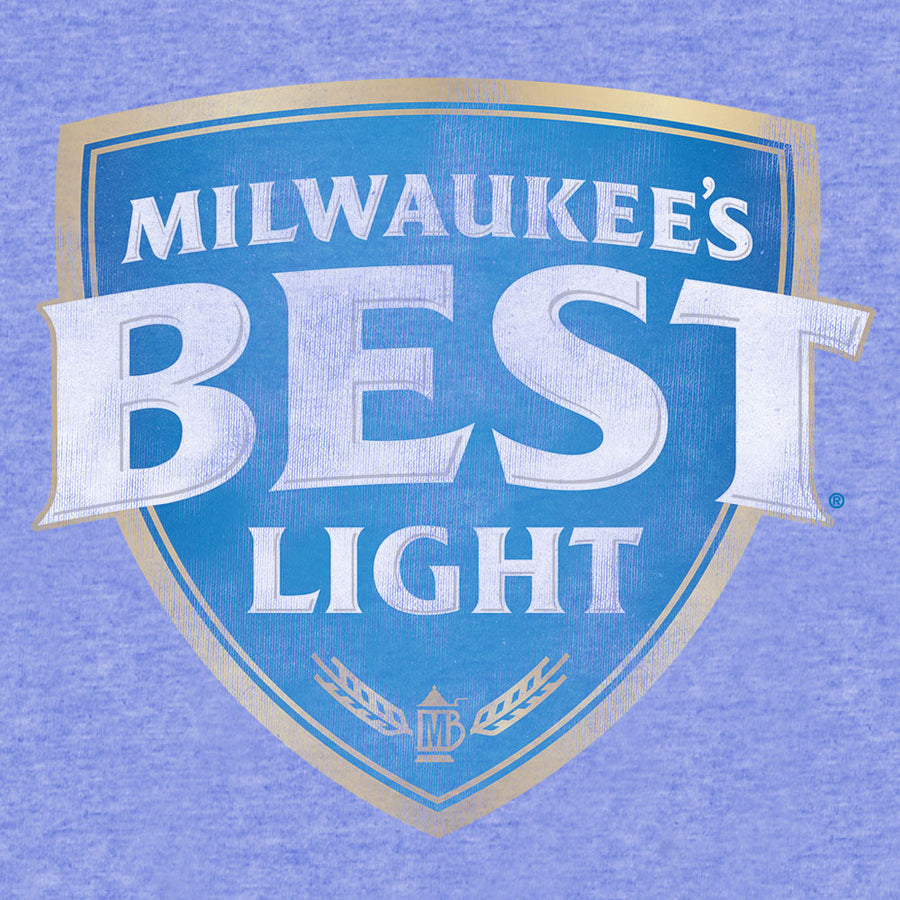 Milwaukee's Best Light Logo T-Shirt - Blue