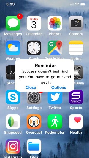 Success Reminder Instagram Story Maker