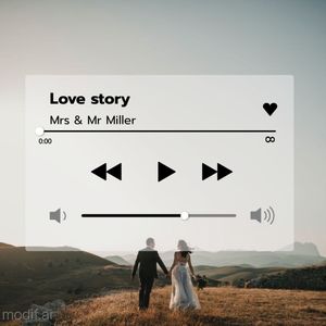 Free Love Music Playlist Instagram Post Template