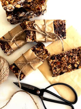 Almond Oat Bars 1 P