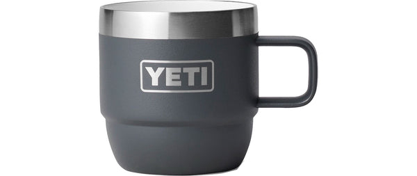 Taza Yeti 6 oz Stackable Espresso - Charcoal