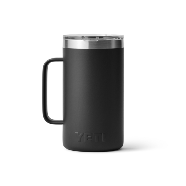 Taza Yeti 24 oz Rambler Mug con Magslider - Black