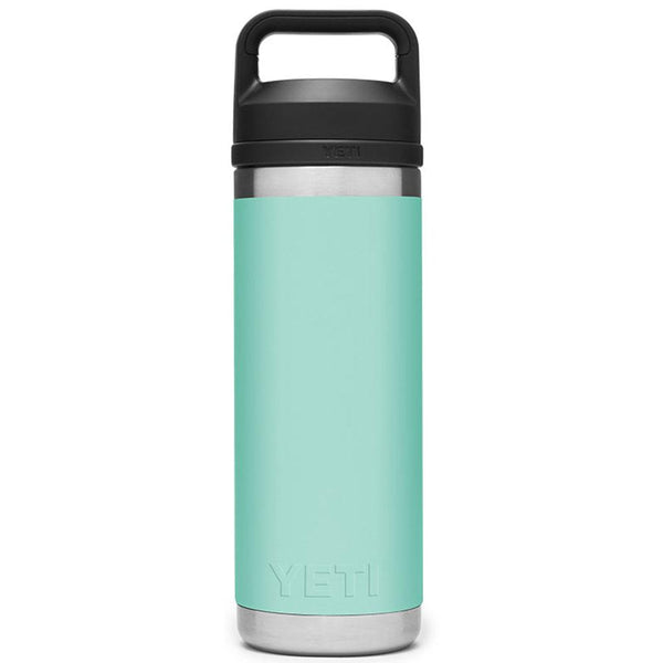 Termo Yeti 18 oz Rambler Bottle con tapa Chug Cap - Seafoam