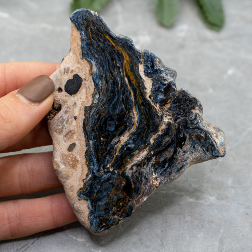 Pietersite Half Polished #6