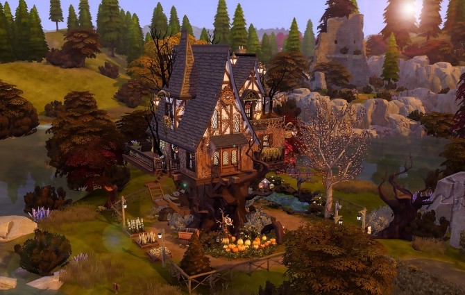 The Witch’s Treehouse at Ruby’s Home Design - The Sims 4 Catalog