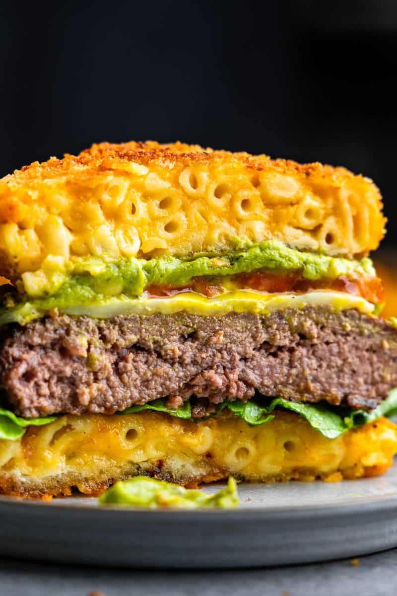 Mac and Cheese Burger Buns - Eat and Sip Net