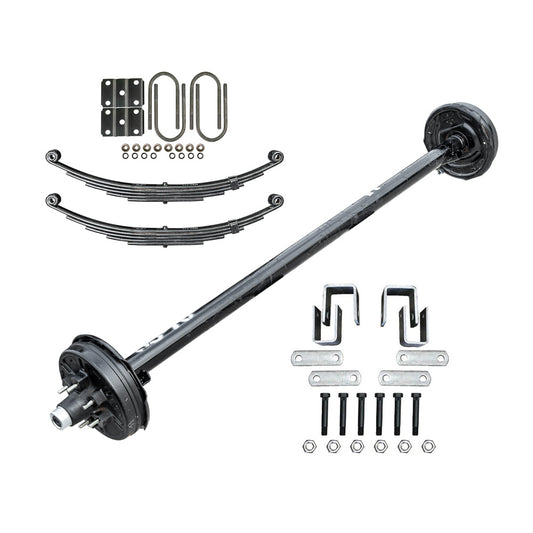 6000 lb TK Heavy Duty Single Axle Kit - 6K Capacity (Axle Series) - The Trailer Parts Outlet