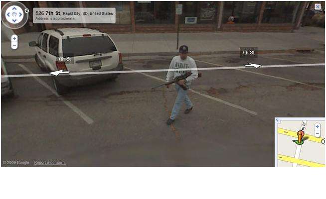 funny images on google maps