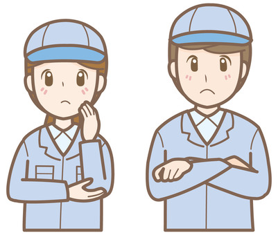 Illustration, employee, a factory worker, operator, 