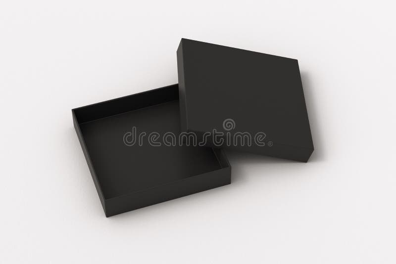 Blank Flat Gift Box Mock Up Stock Illustrations – 1,210 Blank Flat Gift ...