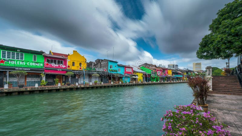 Malacca Straits at the Heart of Banda Hilir, Malacca Stock Footage ...