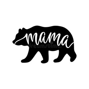 Mama Bear Cub Stock Illustrations – 189 Mama Bear Cub Stock ...