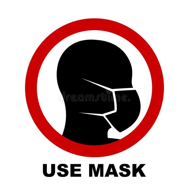 Mask Warning Stock Illustrations – 16,019 Mask Warning Stock ...