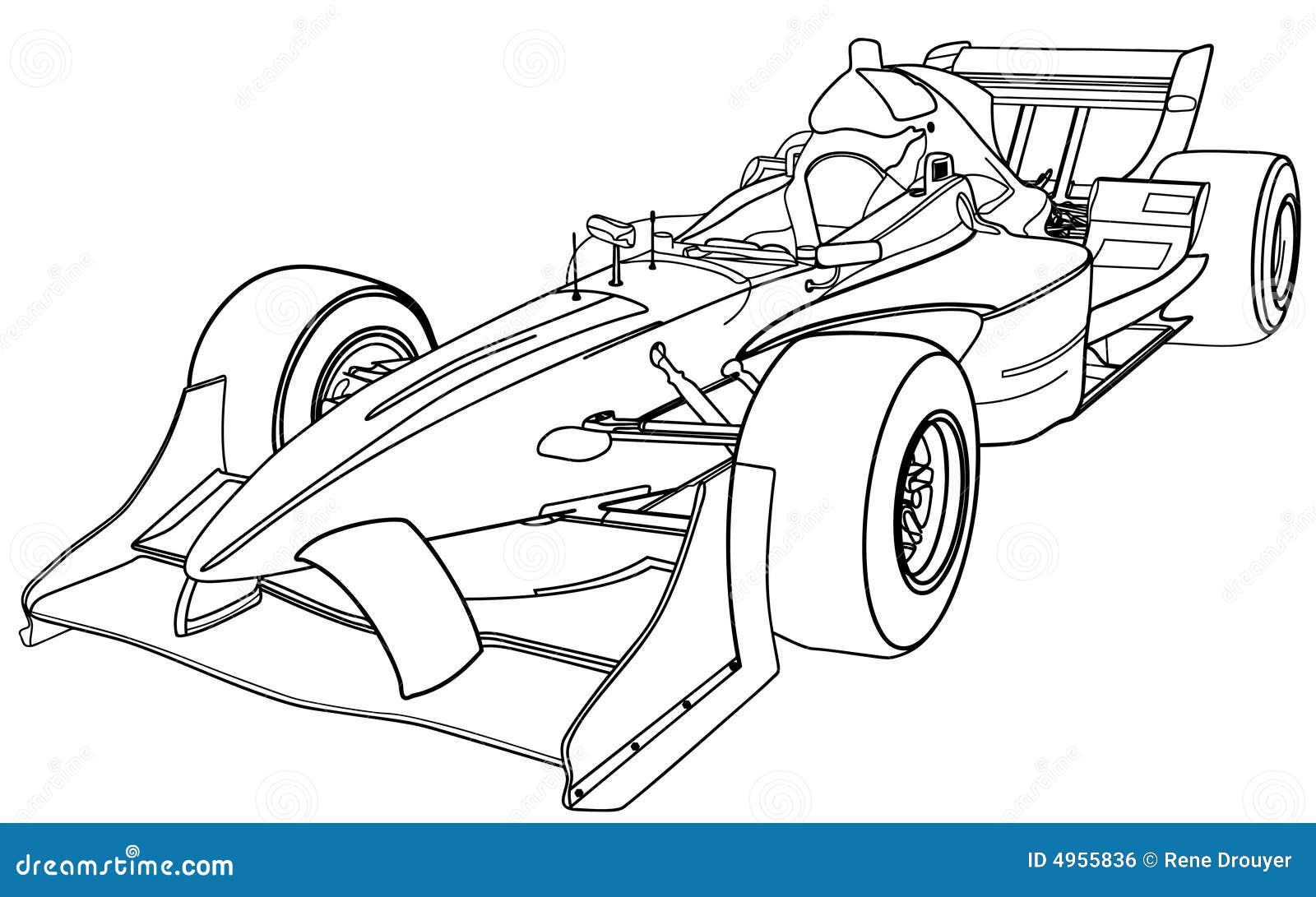 Formula One Car Royalty Free Stock Image - Image: 4955836